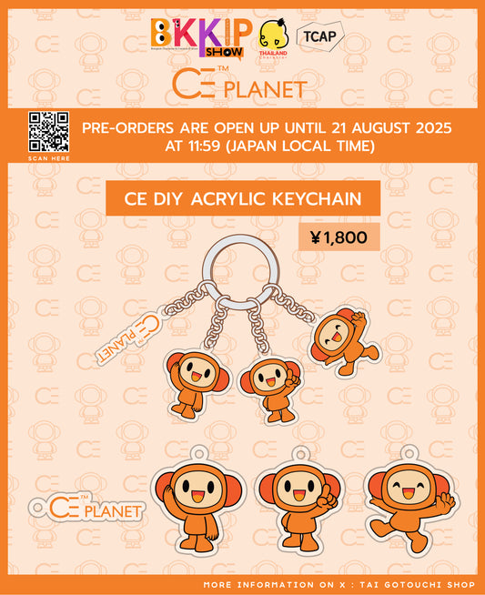 BKKIP-05 CE DIY ACRYLIC KEYCHAIN