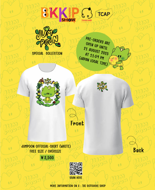 BKKIP-23 JUMPOON OFFICIAL T-SHIRT - WHITE