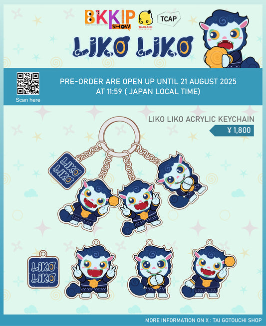 BKKIP-36 LIKO LIKO DIY ACRYLIC KEYCHAIN